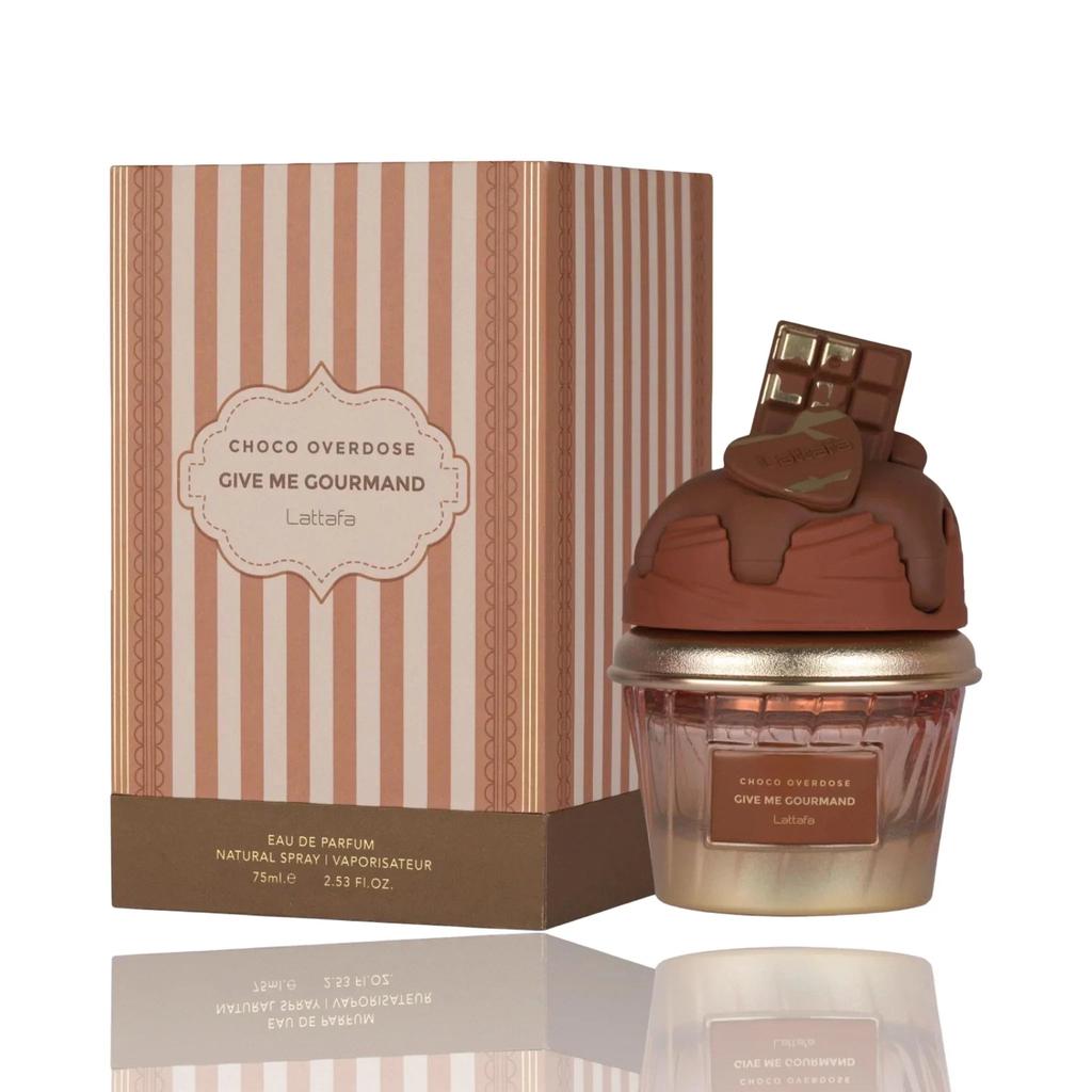 Lattafa Choco Overdose Give Me Gourmand Eau de Parfum para Mujer 75ml 100 ML