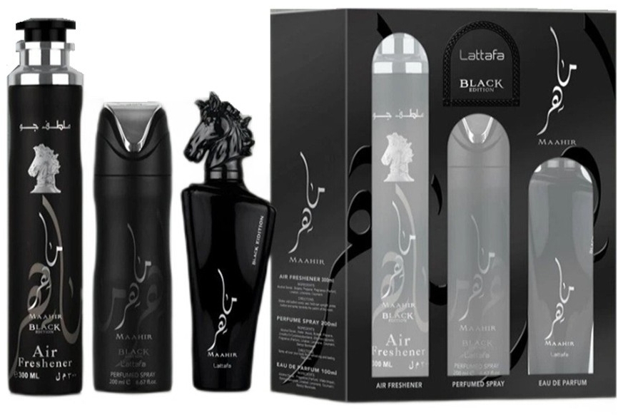 Pack Lattafa Perfumes Mahir Black Edition