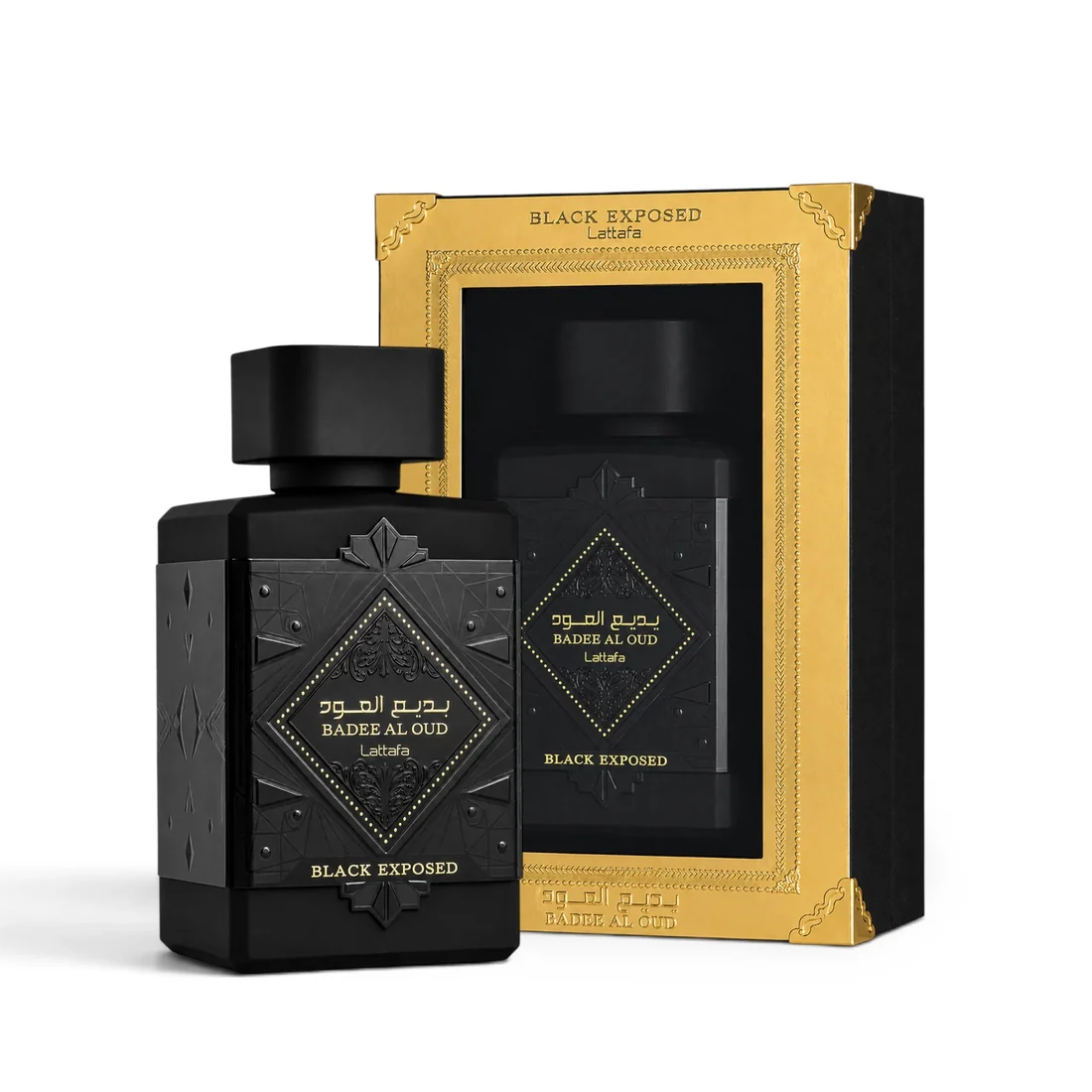 Badee Al Oud Black Exposed 100ml Eau de Parfum by Lattafa