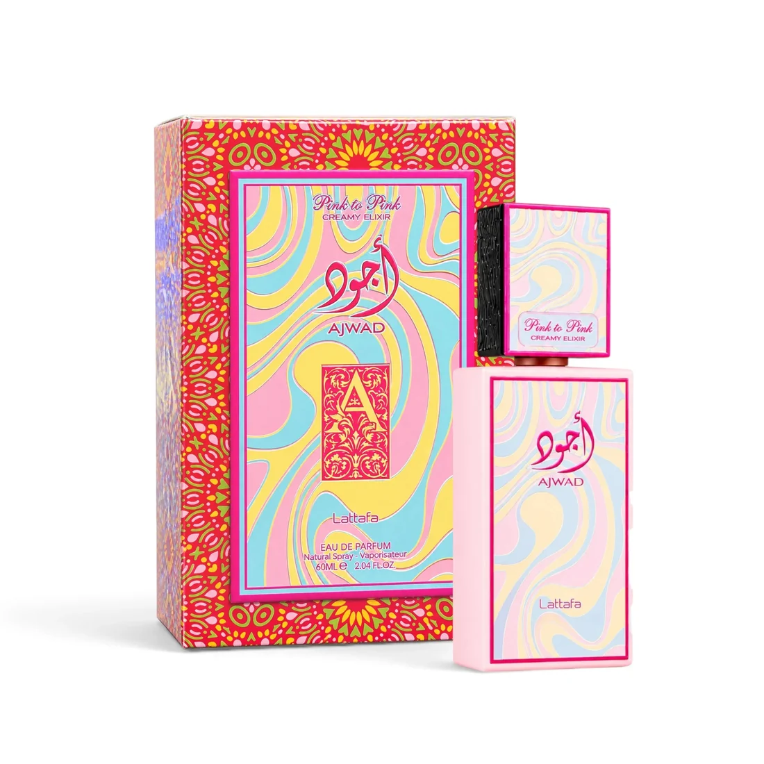 Ajwad Pink to Pink Creamy Elixir 60ml Eau de Parfum by Lattafa