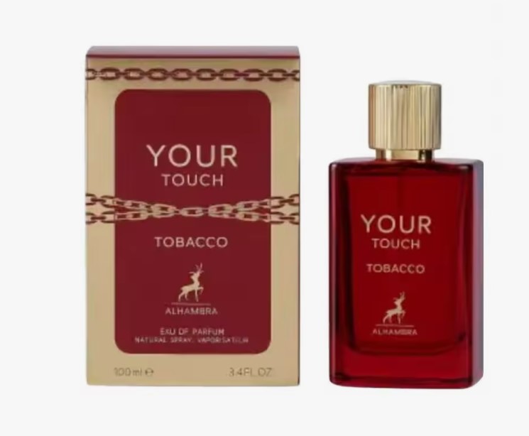 Maison alhambra your touch tobacco eau de perfume 100ml hombres
